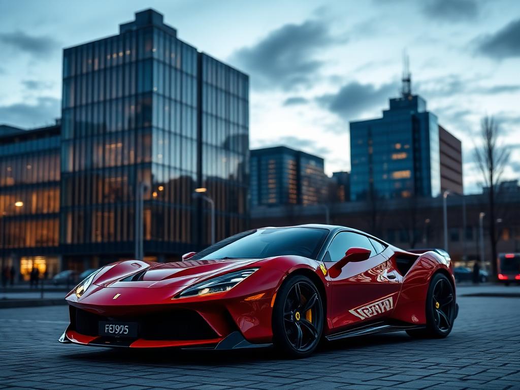 Rent sports car in Sweden – Ferrari available for rent in Stockholm at Bravira Cars